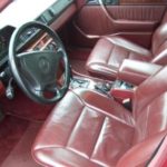 Leder 267 mittelrot