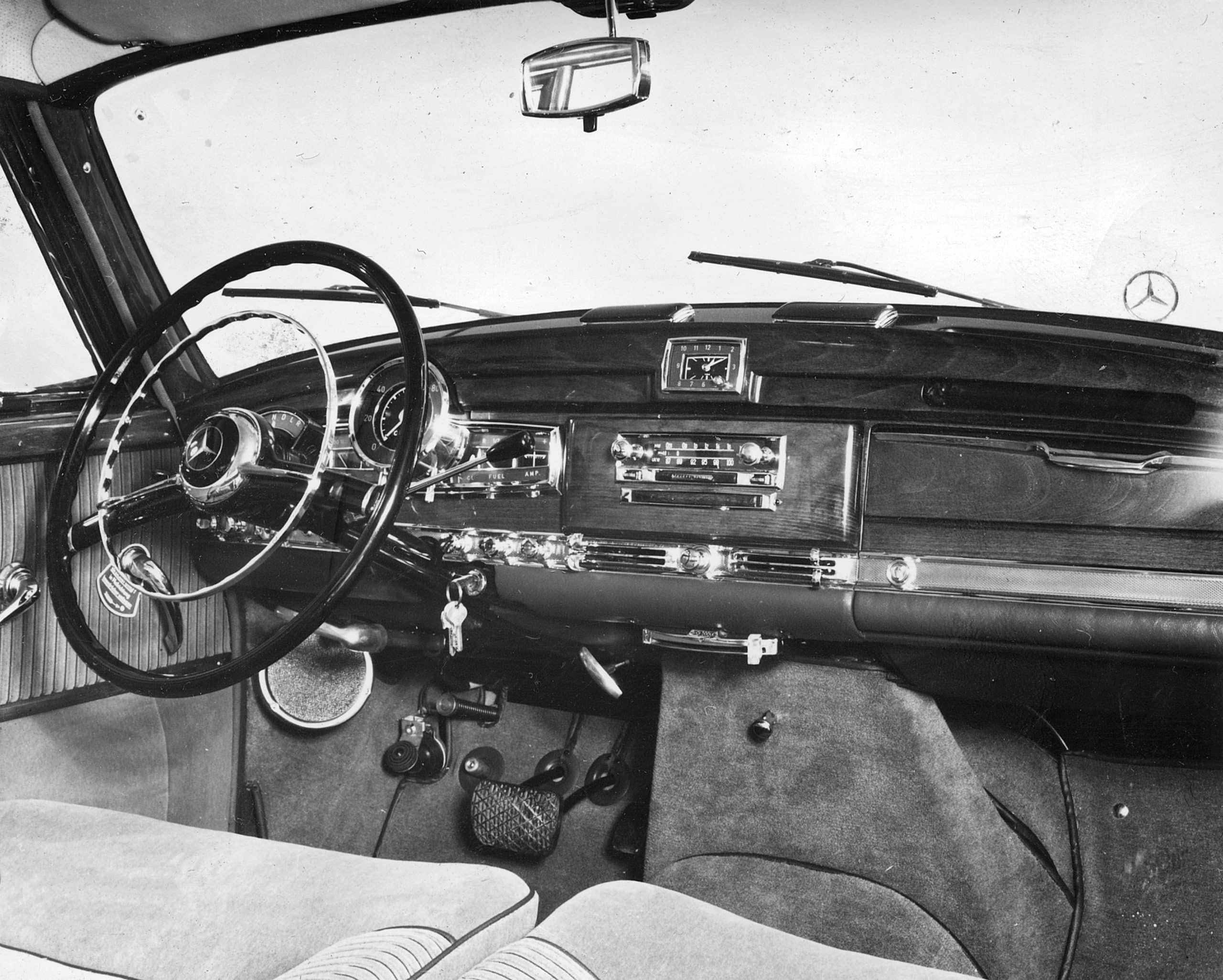 Innovationen 1958 bei Mercedes Benz: Die Klimaanlage