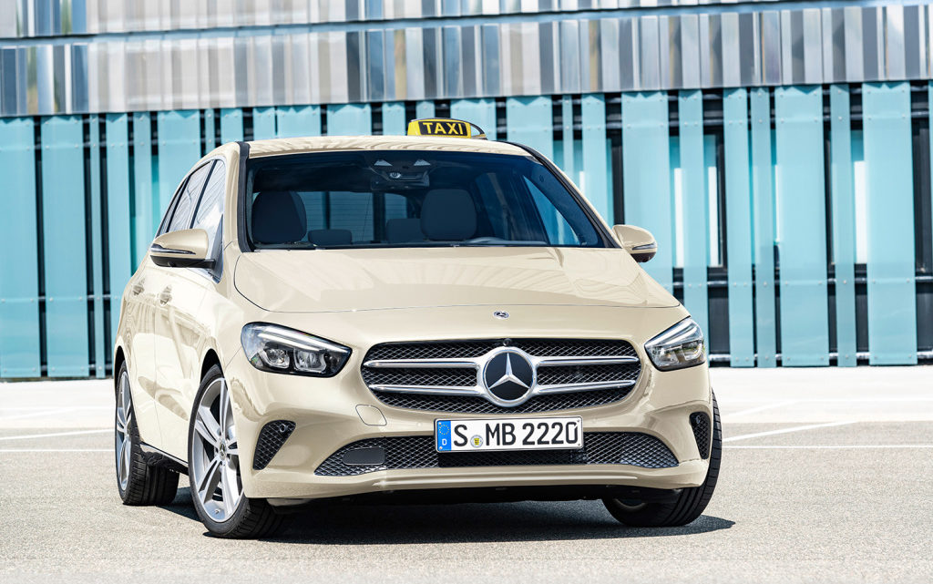 BR247: Sondermodell B-Klasse «Das Taxi» BR247: Sondermodell B-Klasse «Das Taxi»