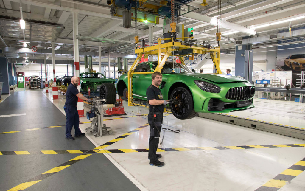Themenführungen im Mercedes Werk Sindelfingen Themenführungen im Mercedes Werk Sindelfingen