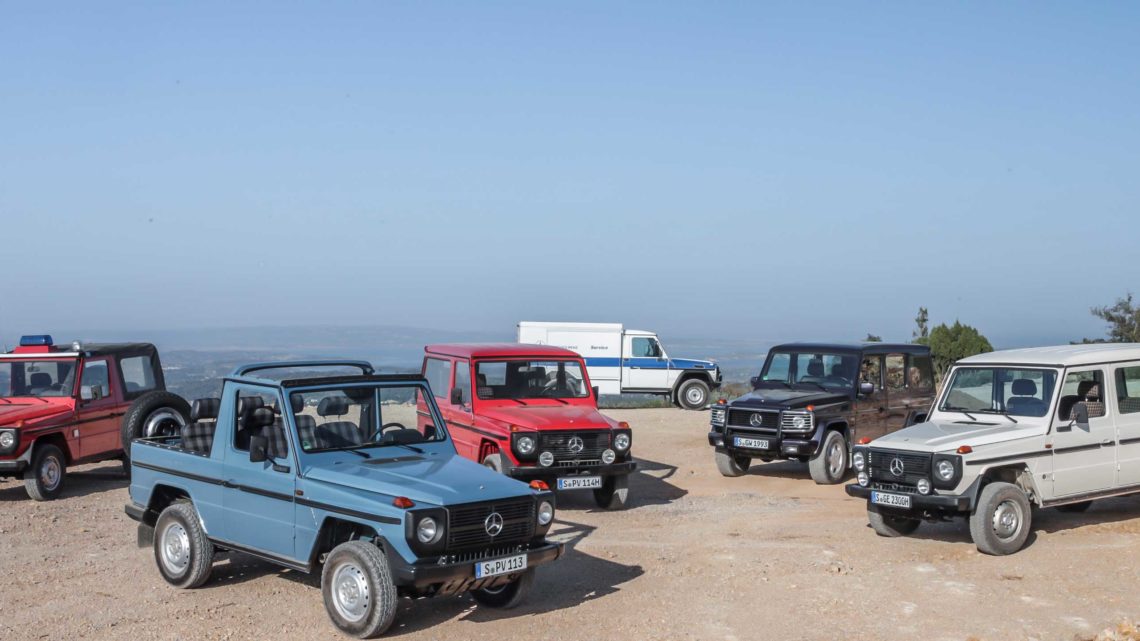 G-Burtstag: 40 Jahre Mercedes-Benz G-Klasse G-Burtstag: 40 Jahre Mercedes-Benz G-Klasse