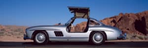 Mercedes-Benz 300 SL “Gullwing” (W 198, 1954 to 1957).