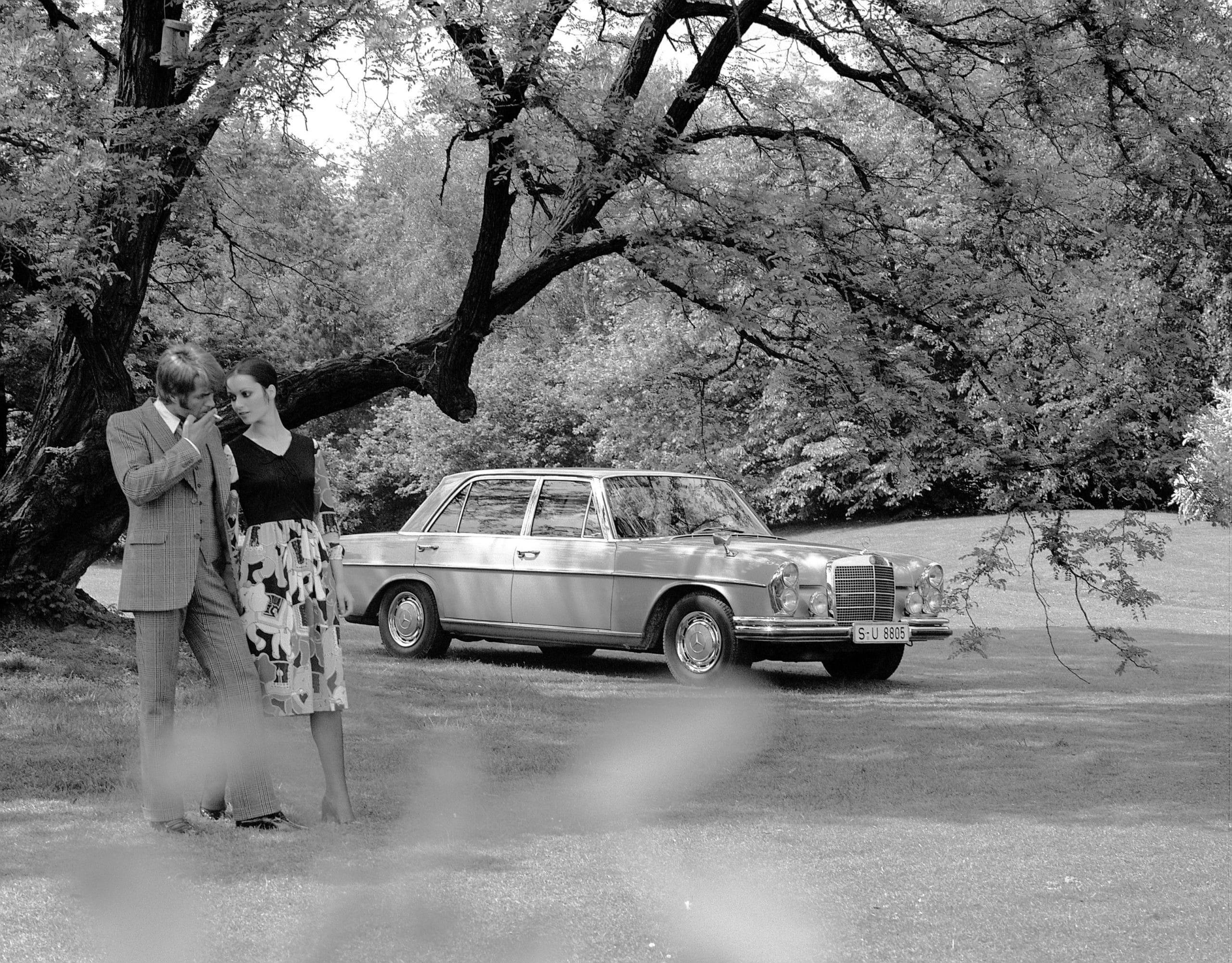 Weltpremiere des Mercedes-Benz 300 SEL 6.3 im Jahr 1968: „Eines der temperamentvollsten und schnellsten Serienfahrzeuge auf dem Weltmarkt“