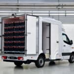 Aufbaulösungen mit lokal-emissionsfreien Vans von Mercedes-Benz 