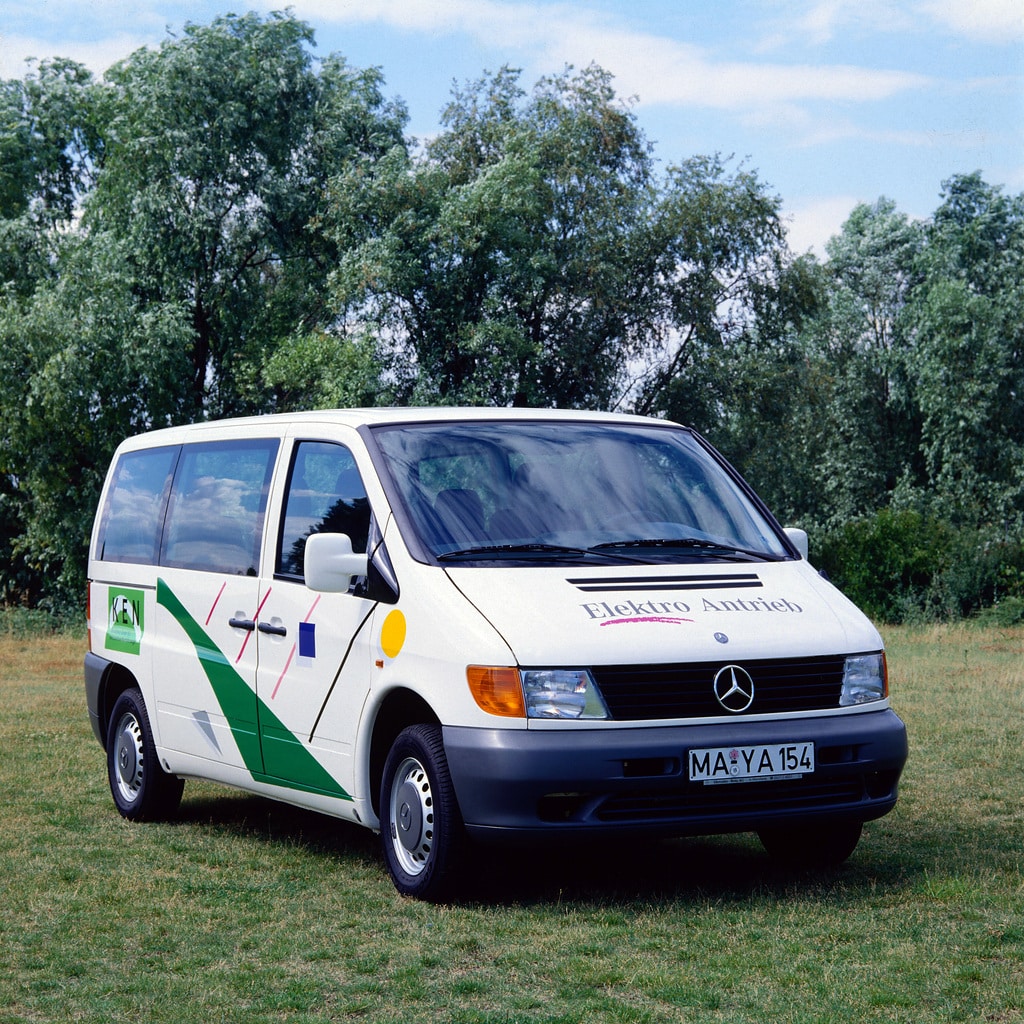 Vito der Baureihe 638 rein elektrisch