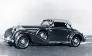 Cabriolet A der Mercedes-Benz Typen 500 K und 540 K, 1934/35.