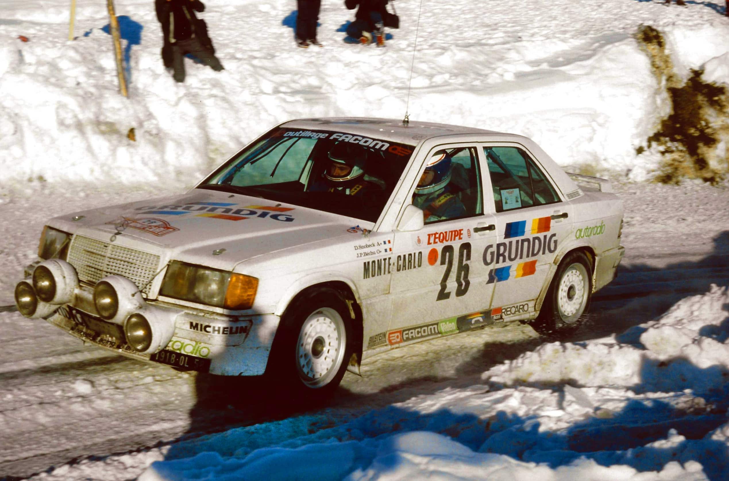 Dany Snobeck/Jean-Pierre Bechu, Rallye Monte-Carlo 1987
